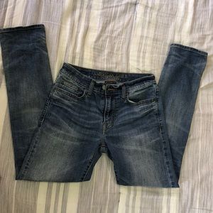 American Eagle Medium Wash Ripped Jeans
